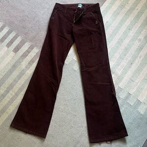 Vintage Barney’s Co-op Brown Corduroy Flare Pants Women’s 27 Low Rise